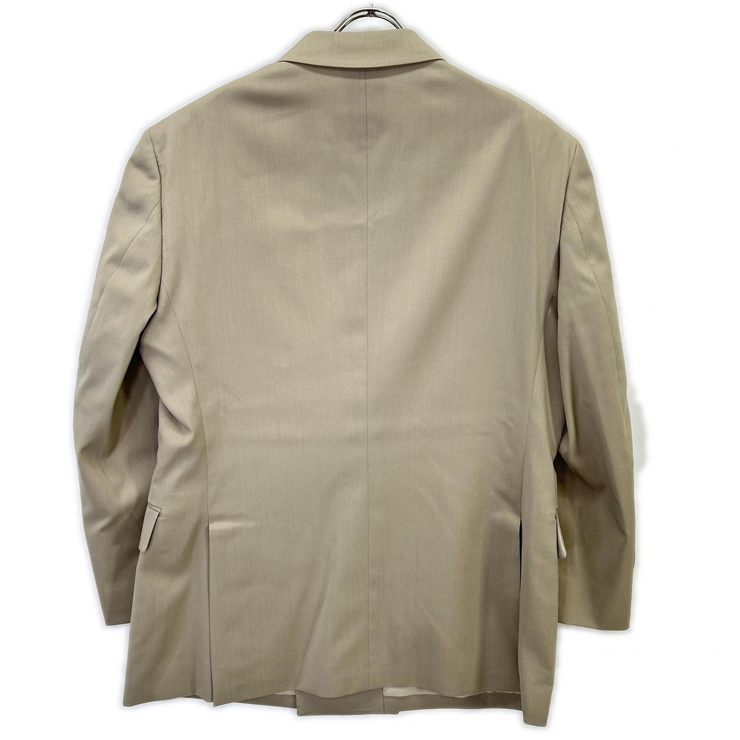 TRY TAILOR Beige 3-Piece Double Breasted Suit