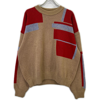 ROTOL 18AW Beige COMMAND KNIT Sweater Size 2