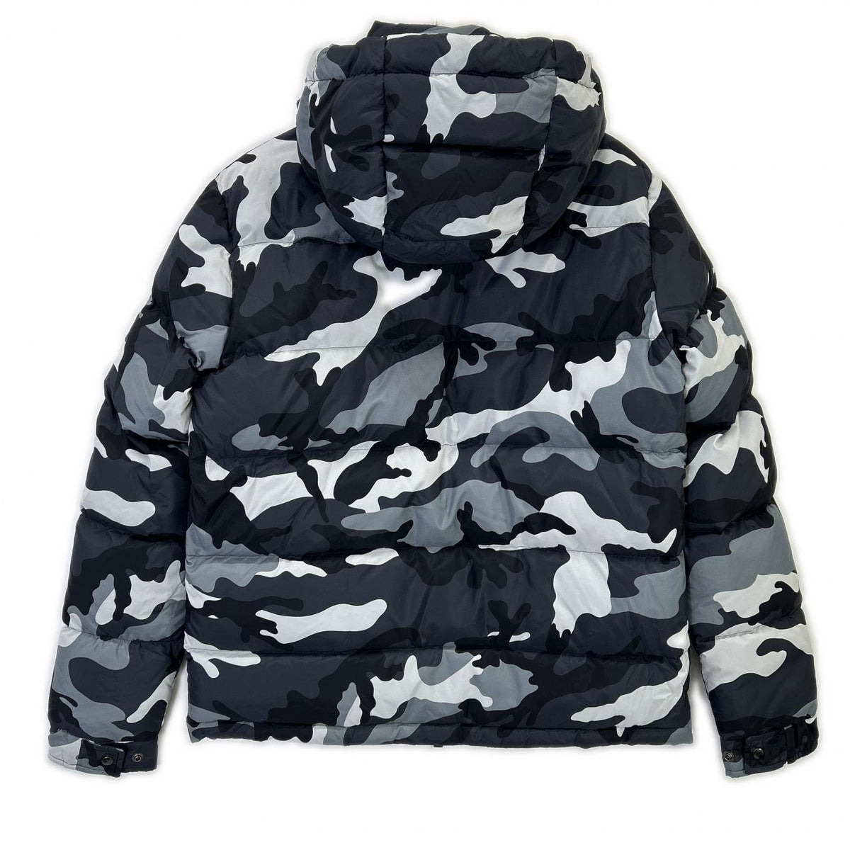 RED Valentino CNA Camouflage Down Jacket Gray/Black Size 48