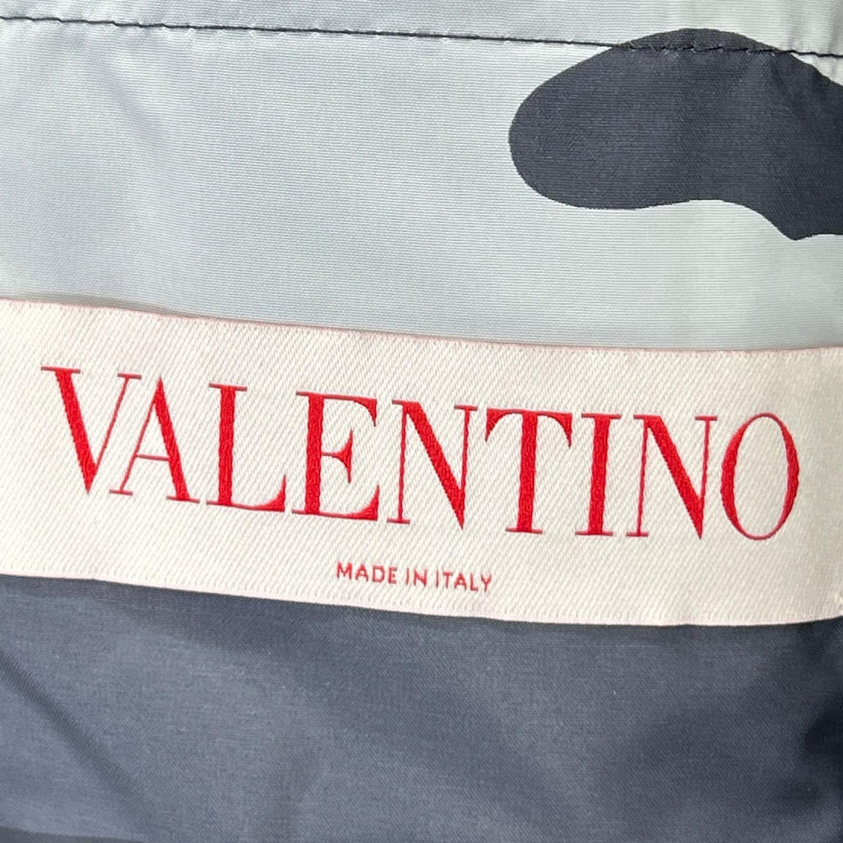 RED Valentino CNA Camouflage Down Jacket Gray/Black Size 48