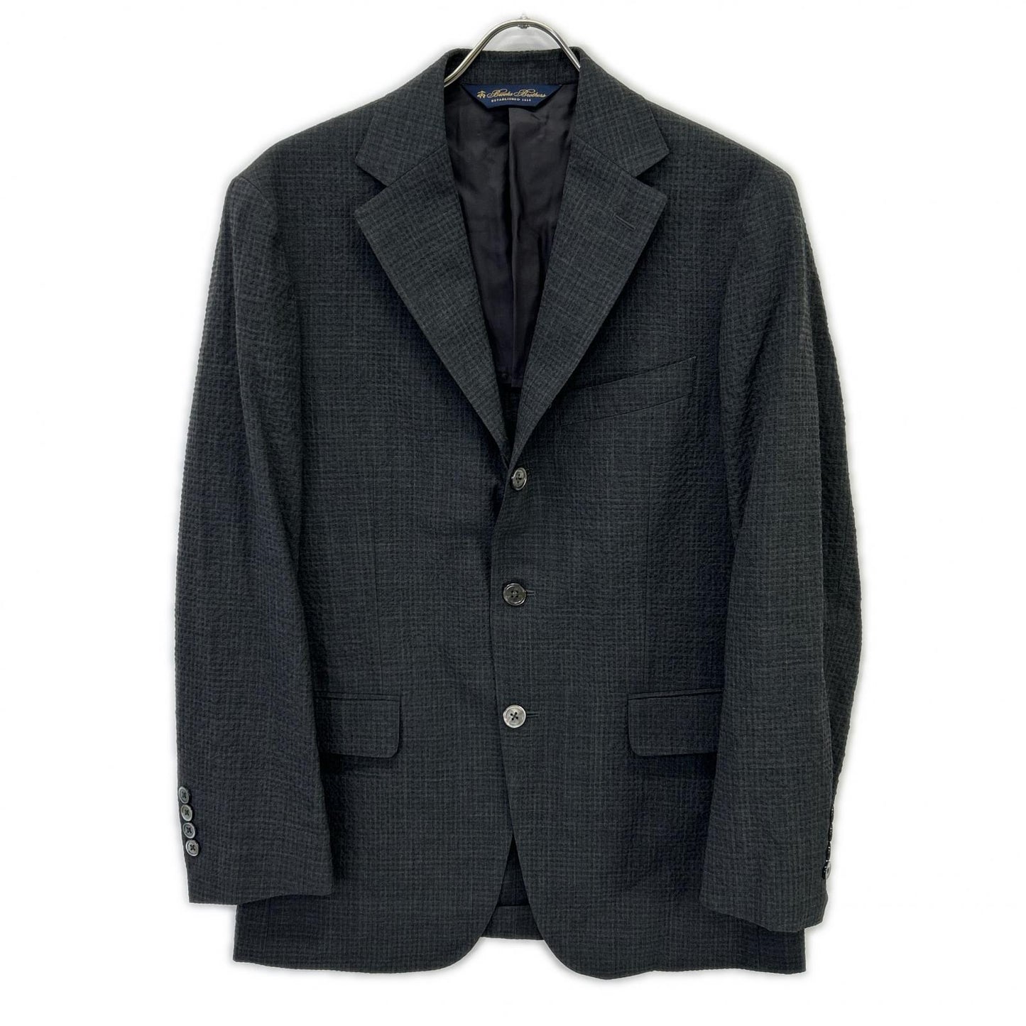 BrooksBrothers Charcoal Gray TOKYO FIT Blazer Size 39SHT