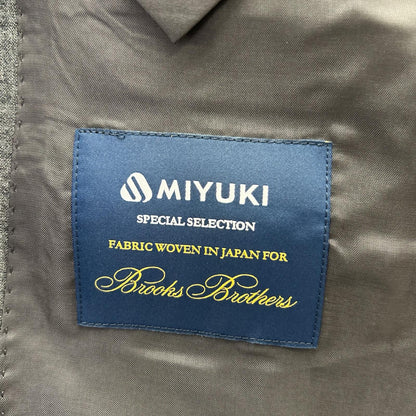 BrooksBrothers Charcoal Gray TOKYO FIT Blazer Size 39SHT