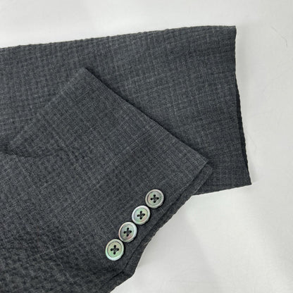 BrooksBrothers Charcoal Gray TOKYO FIT Blazer Size 39SHT