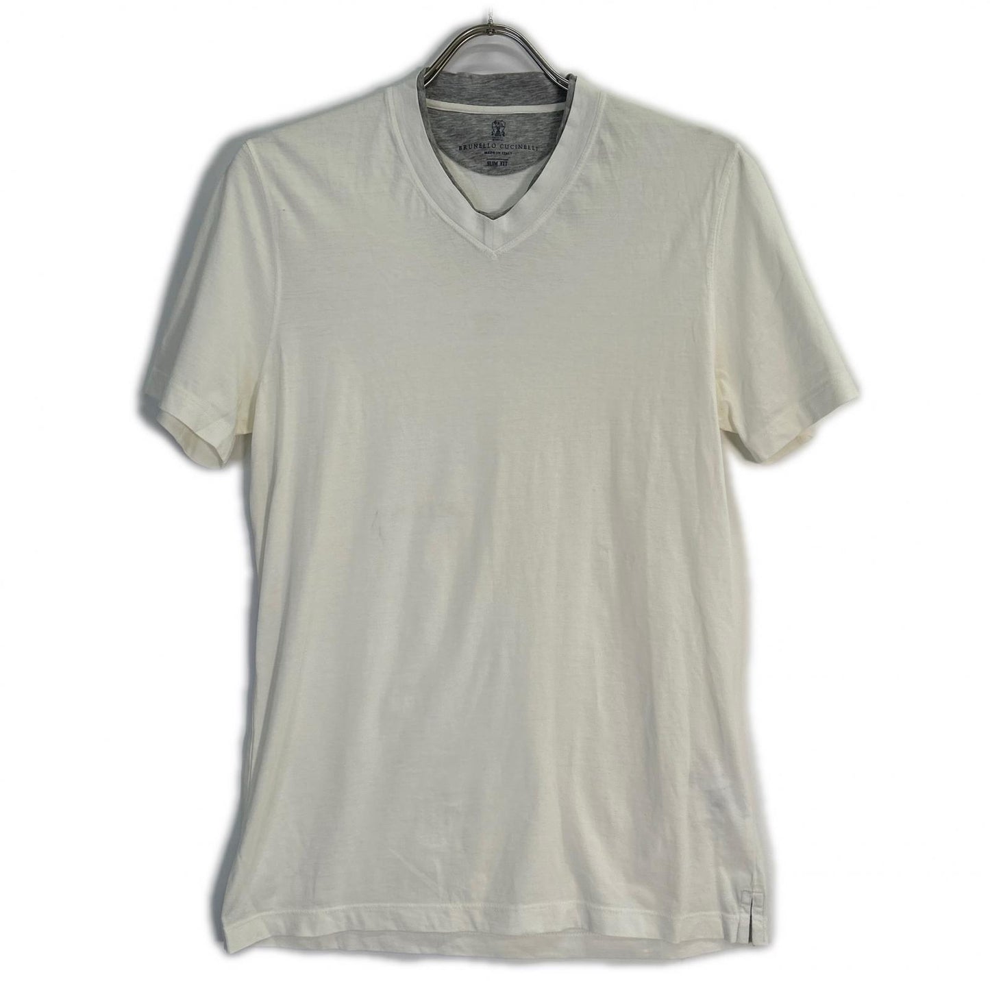 BRUNELLO CUCINELLI Slim Fit Cotton T-Shirt Size XS