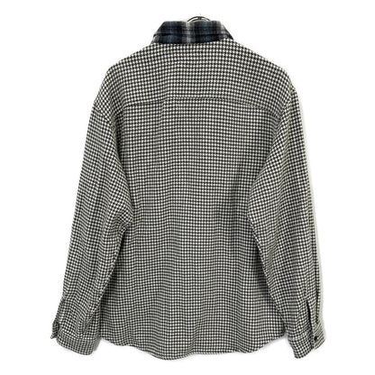 Supreme 23AW Multi Houndstooth Plaid Flannel Shirt Size M