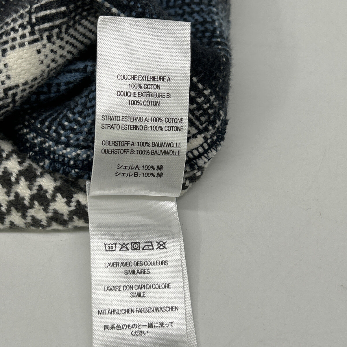 Supreme 23AW Multi Houndstooth Plaid Flannel Shirt Size M