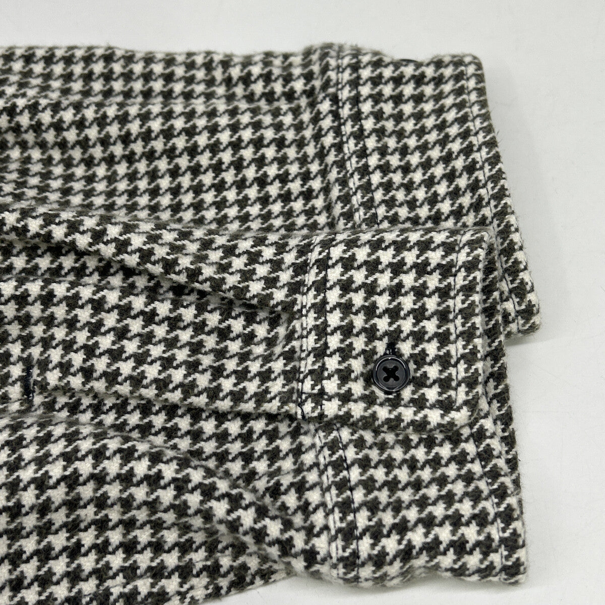 Supreme 23AW Multi Houndstooth Plaid Flannel Shirt Size M