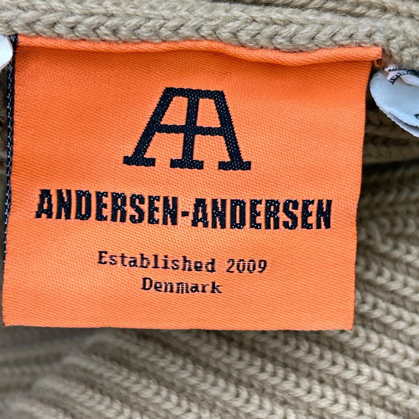 ANDERSEN-ANDERSEN Beige Low Gauge Knit Sweater Size S