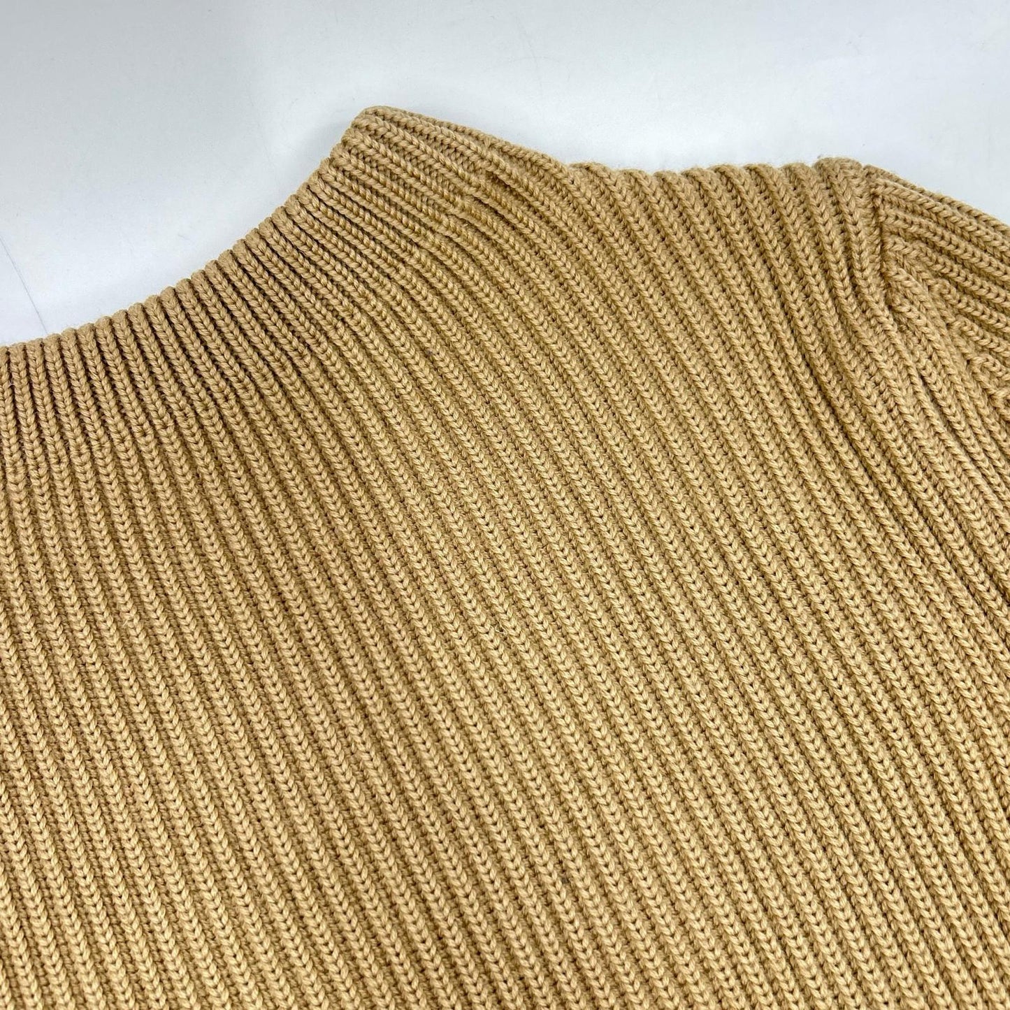 ANDERSEN-ANDERSEN Beige Low Gauge Knit Sweater Size S