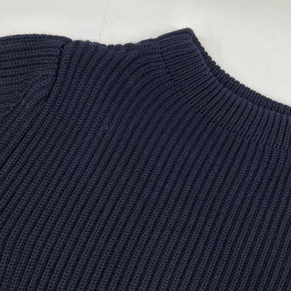 ANDERSEN-ANDERSEN Navy Low Gauge Knit Sweater Size XS