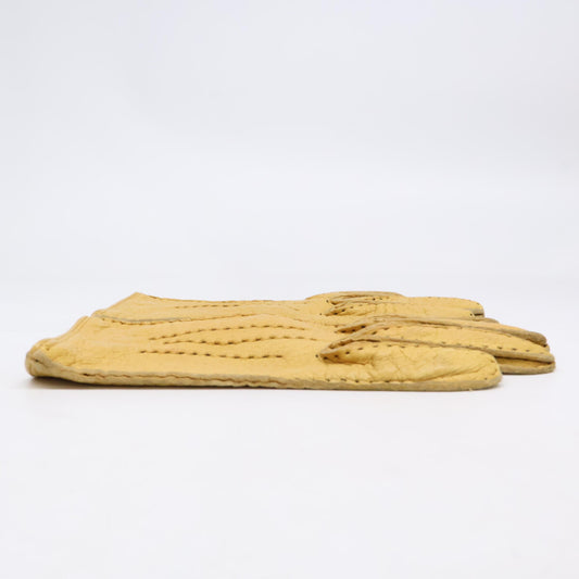 DENTS CORK Peccary Unlined Gloves Size 7
