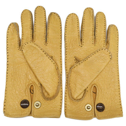 DENTS CORK Peccary Unlined Gloves Size 7