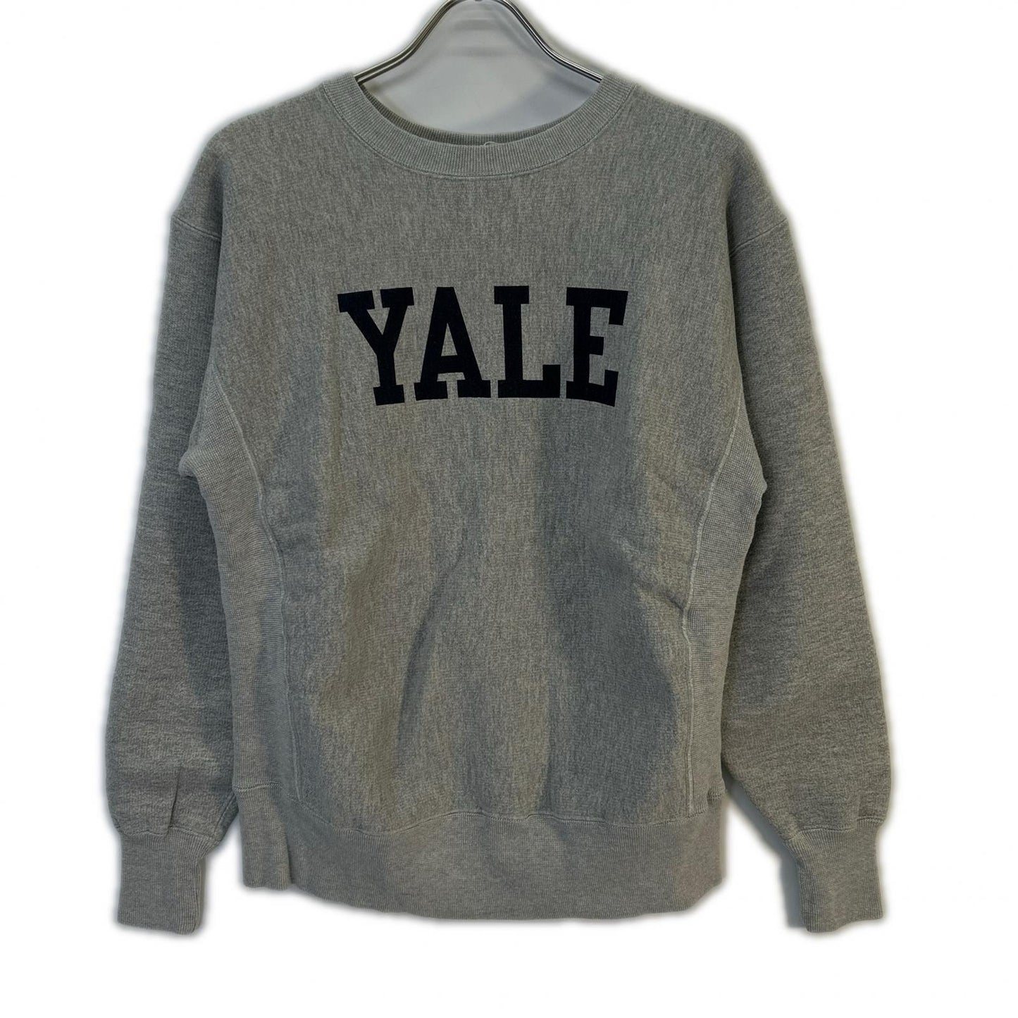 Champion Gray Reverse Weave YALE Sweatshirt Size SMALL