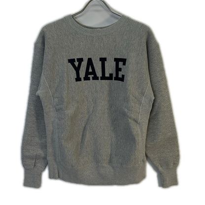 Champion Gray Reverse Weave YALE Sweatshirt Size SMALL