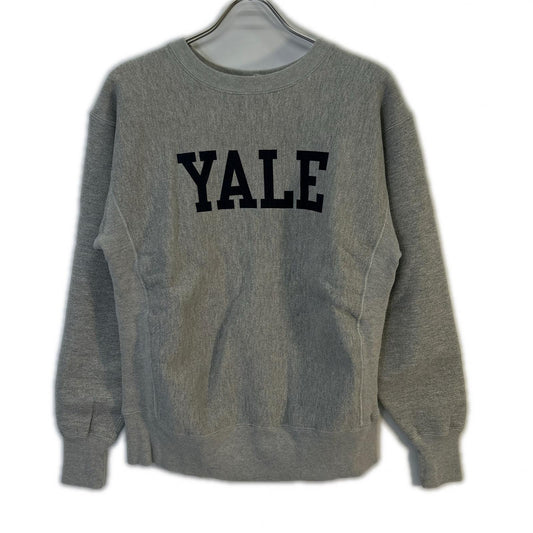 Champion Gray Reverse Weave YALE Sweatshirt Size SMALL