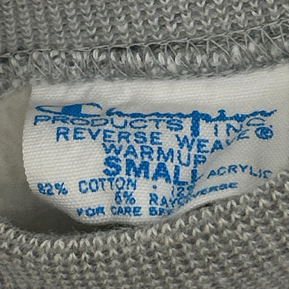 Champion Gray Reverse Weave YALE Sweatshirt Size SMALL