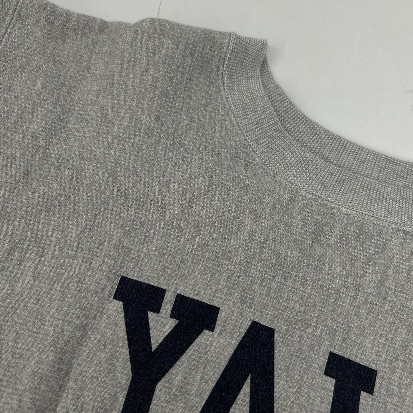 Champion Gray Reverse Weave YALE Sweatshirt Size SMALL