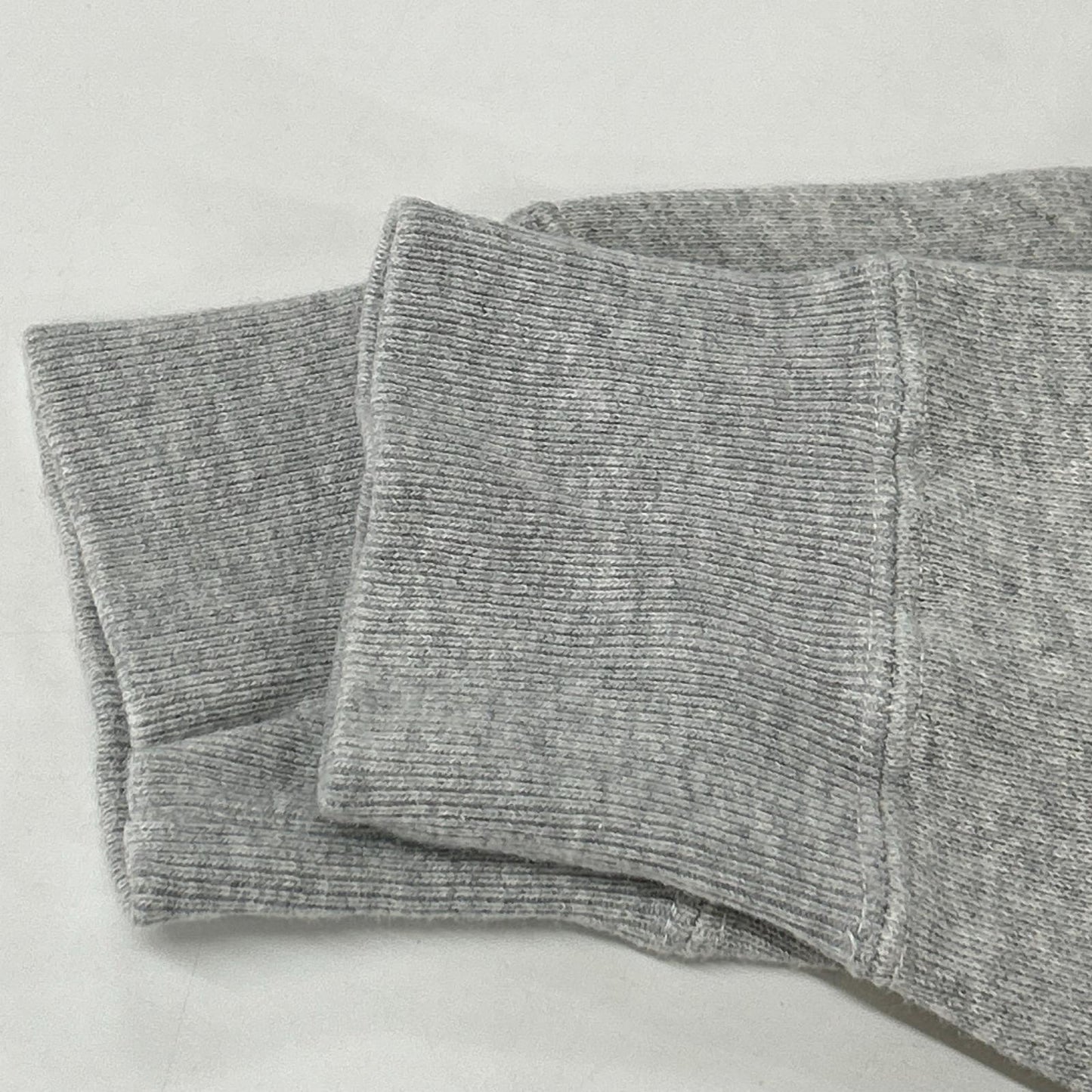 Champion Gray Reverse Weave Henley Neck Hoodie Size MEDIUM