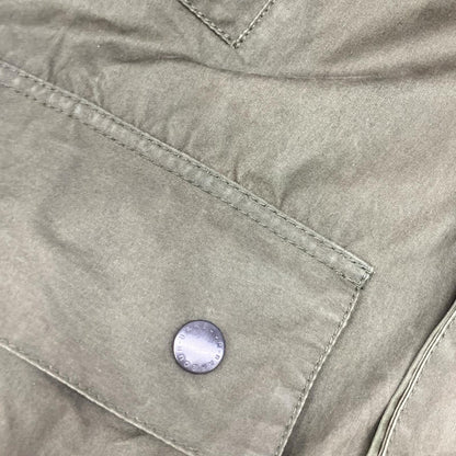 Barbour Green SL BORDER Waxed Cotton Coat Size 36