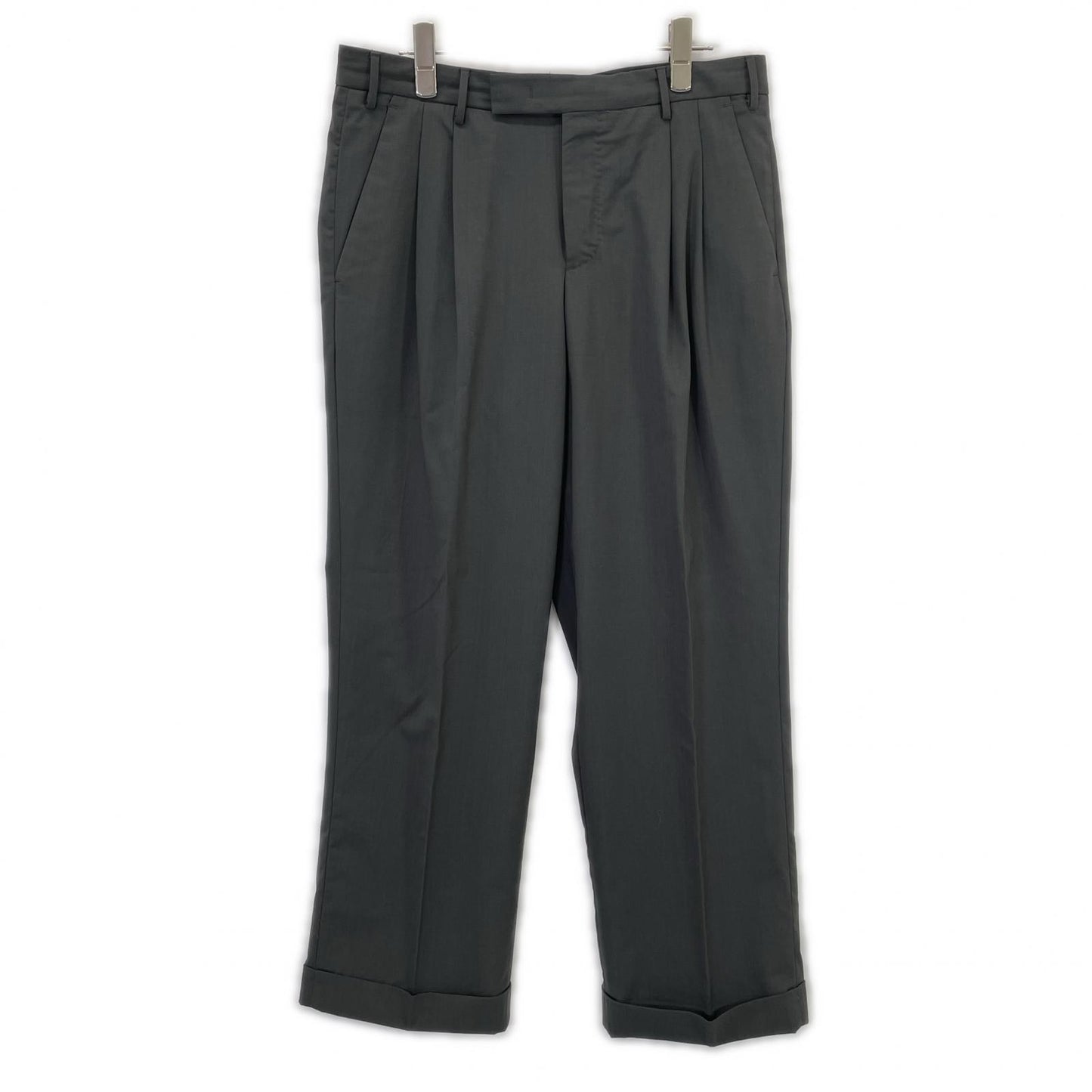 PT TORINO Gray Wool DICIANNOVE Slacks Size 48