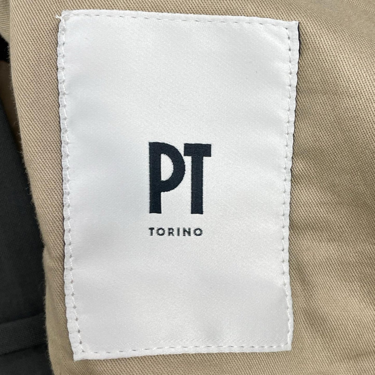 PT TORINO Gray Wool DICIANNOVE Slacks Size 48