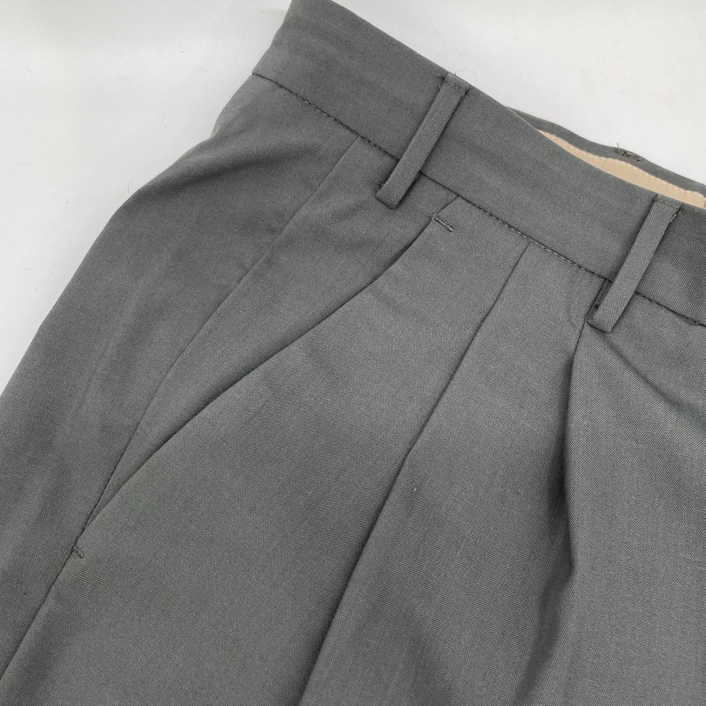 PT TORINO Gray Wool DICIANNOVE Slacks Size 48