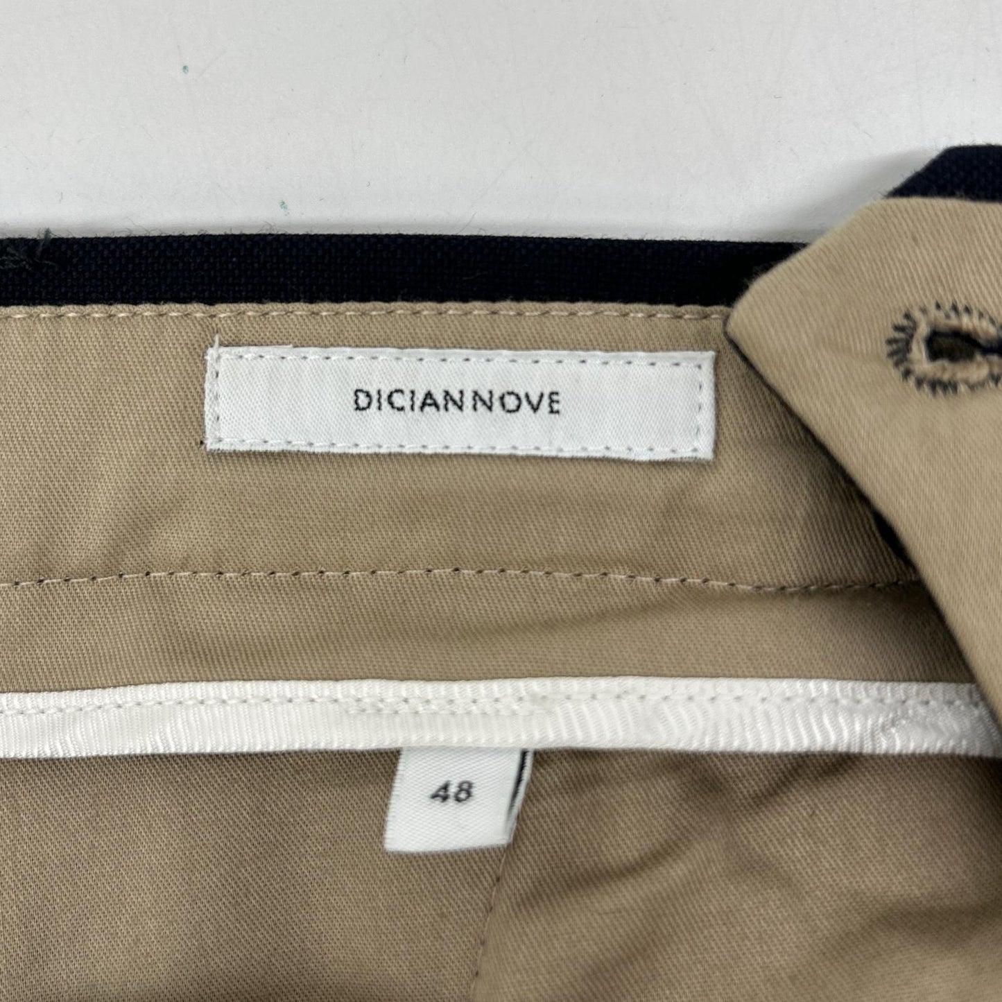 PT TORINO Navy Wool DICIANNOVE Slacks Size 48