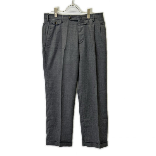 PT TORINO Gray Wool Gentleman Fit Slacks Size 48