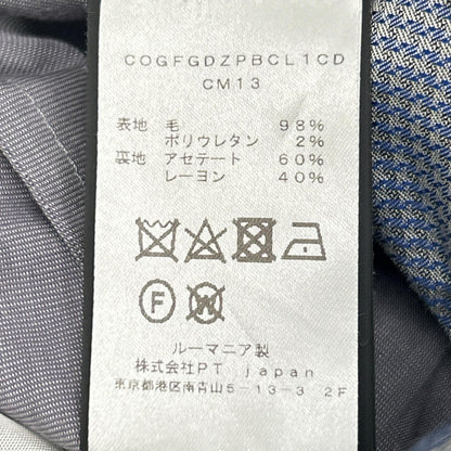PT TORINO Gray Wool Gentleman Fit Slacks Size 48