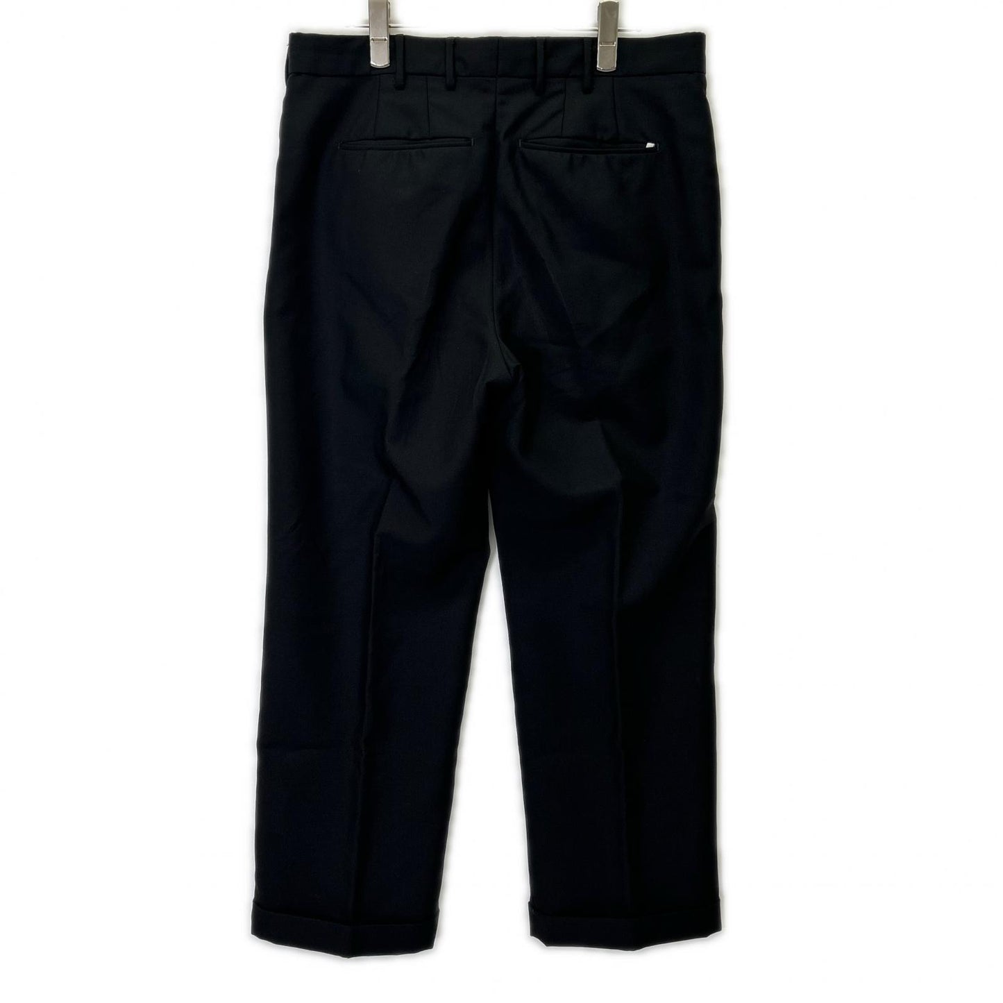 PT TORINO Black Wool QUINDICI Slacks Size 48