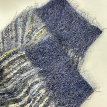 Kota Gushiken AW22 Starry Night Mohair Sweater Blue Size 2