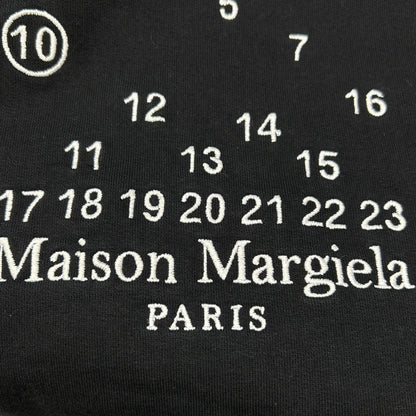 Maison Margiela 23AW Calendar Logo Hoodie Black Size XXL
