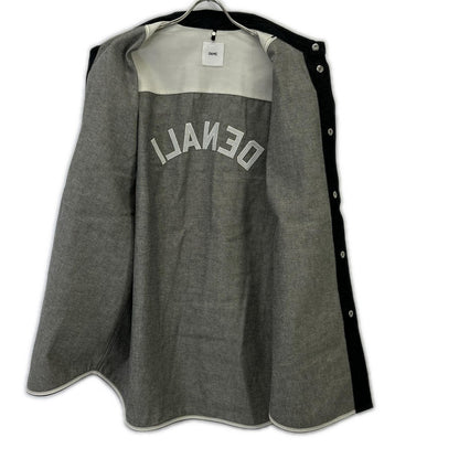 OAMC Black/White Graphic Denim Shirt Size L