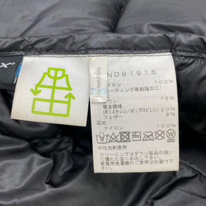 THE NORTH FACE ND91915 Belayer Down Jacket Black Size S