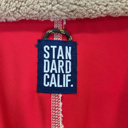 STANDARD CALIFORNIA Classic Pile Fleece Jacket Beige Size S
