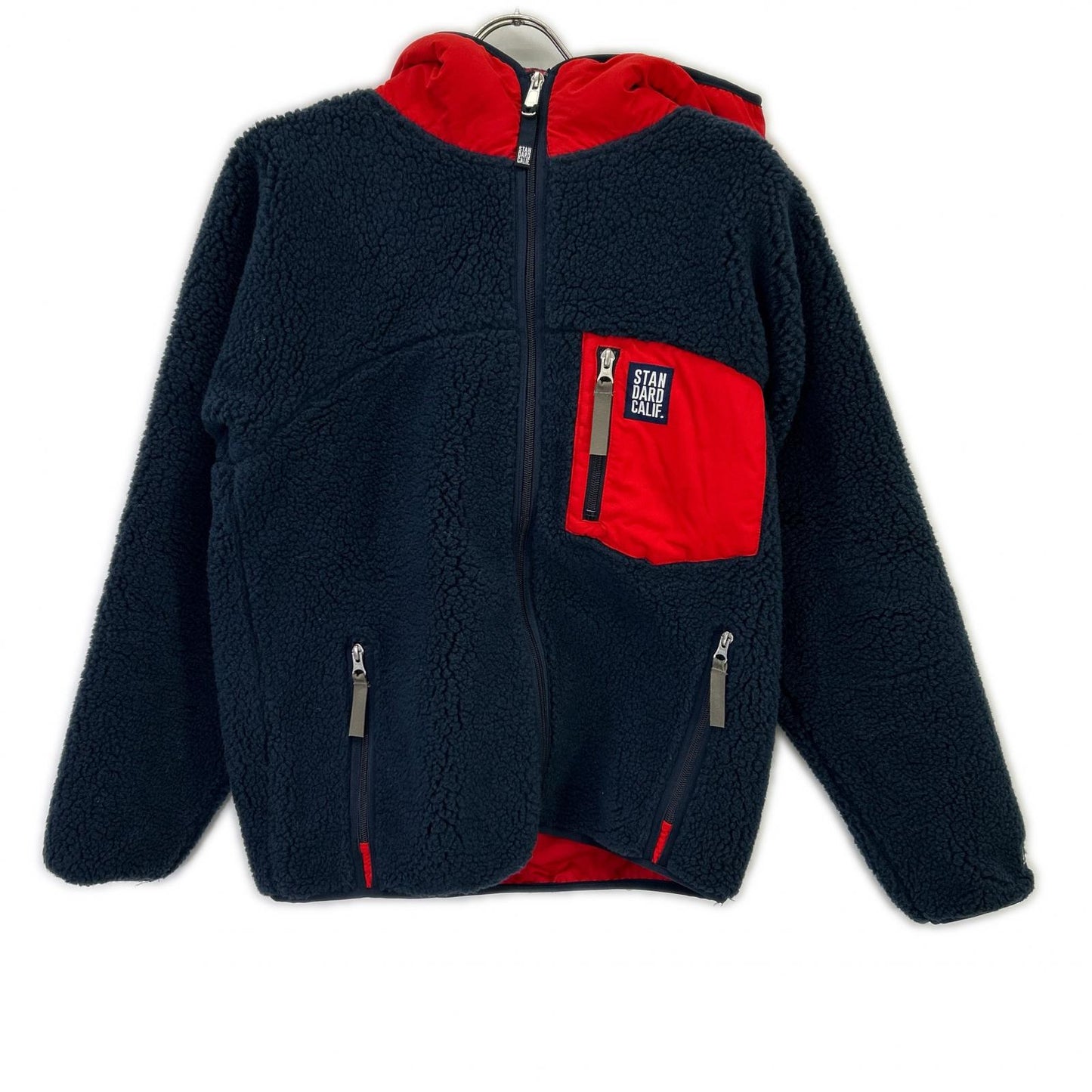STANDARD CALIFORNIA Heavy Classic Pile Jacket Navy Size S