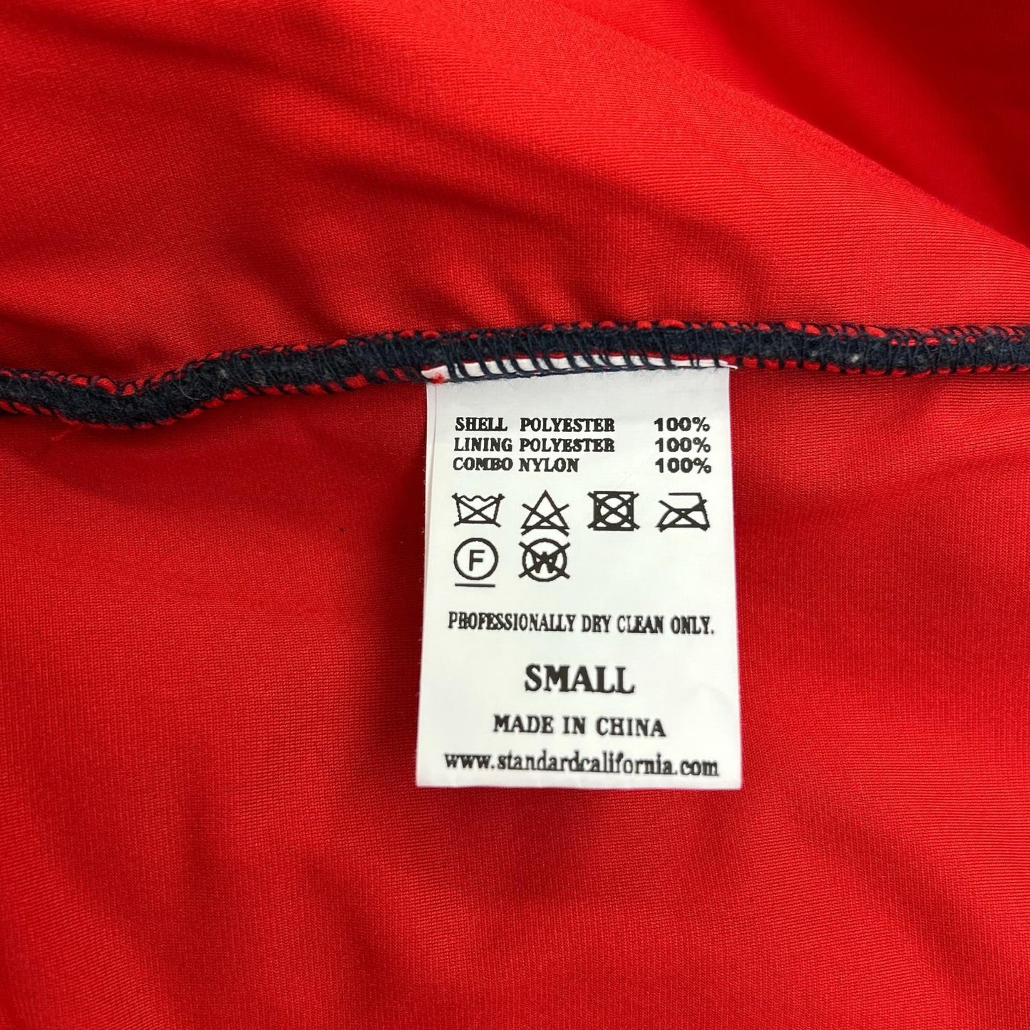 STANDARD CALIFORNIA Heavy Classic Pile Jacket Navy Size S
