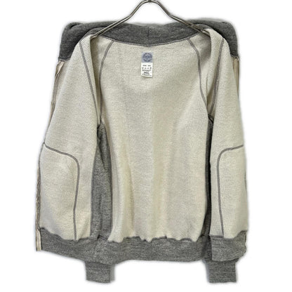 STANDARD CALIFORNIA Cotton Zip-Up Hoodie Gray Size S