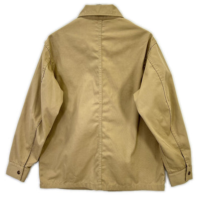 STANDARD CALIFORNIA Beige Coverall Jacket Polyester Size S