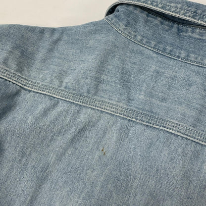 STANDARD CALIFORNIA Indigo Denim Work Shirt Cotton Size S