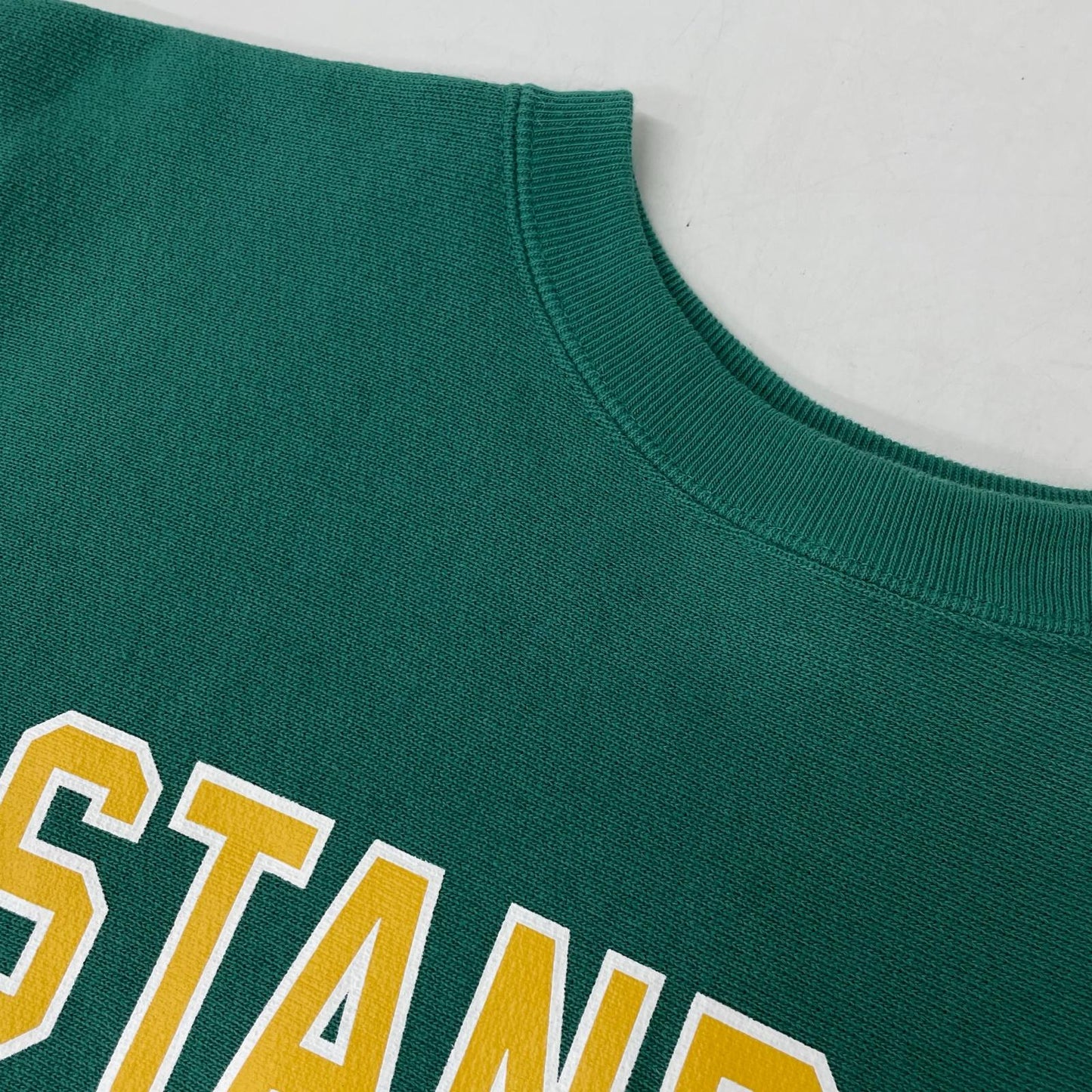 STANDARD CALIFORNIA Green Champion Weave Sweatshirt Size M
