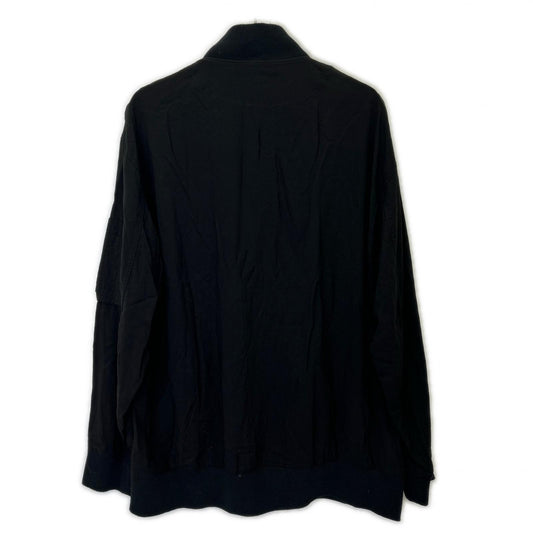 Ground Y Black Front Tuck MA-1 Bomber Jacket Size 3
