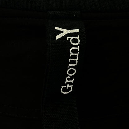 Ground Y Black Front Tuck MA-1 Bomber Jacket Size 3