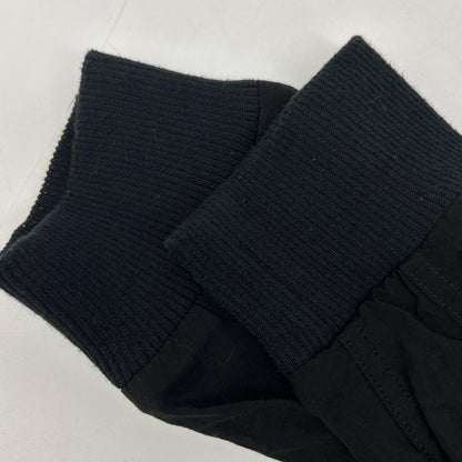 Ground Y Black Front Tuck MA-1 Bomber Jacket Size 3