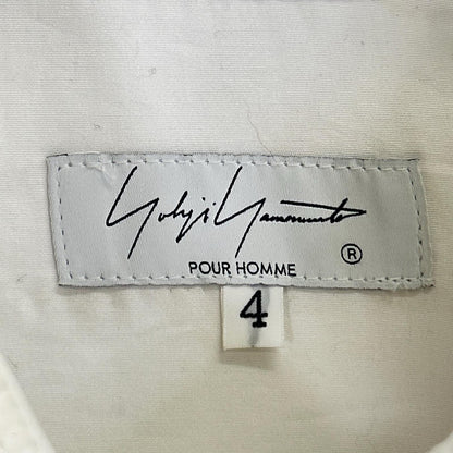 Yohji Yamamoto PH FW24 Circular Rib Long Sleeve Shirt Size 4