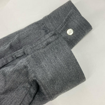 F IS FOR FENDER Gray Wool Telecaster Zipper Shirt Size 3