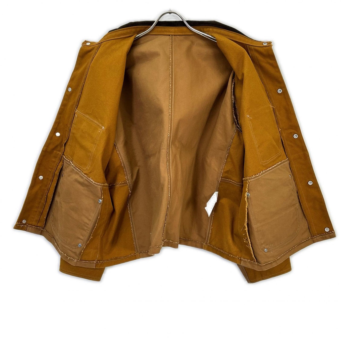 THRIFTY LOOK Carhartt Remake Coverall Jacket Beige Size M