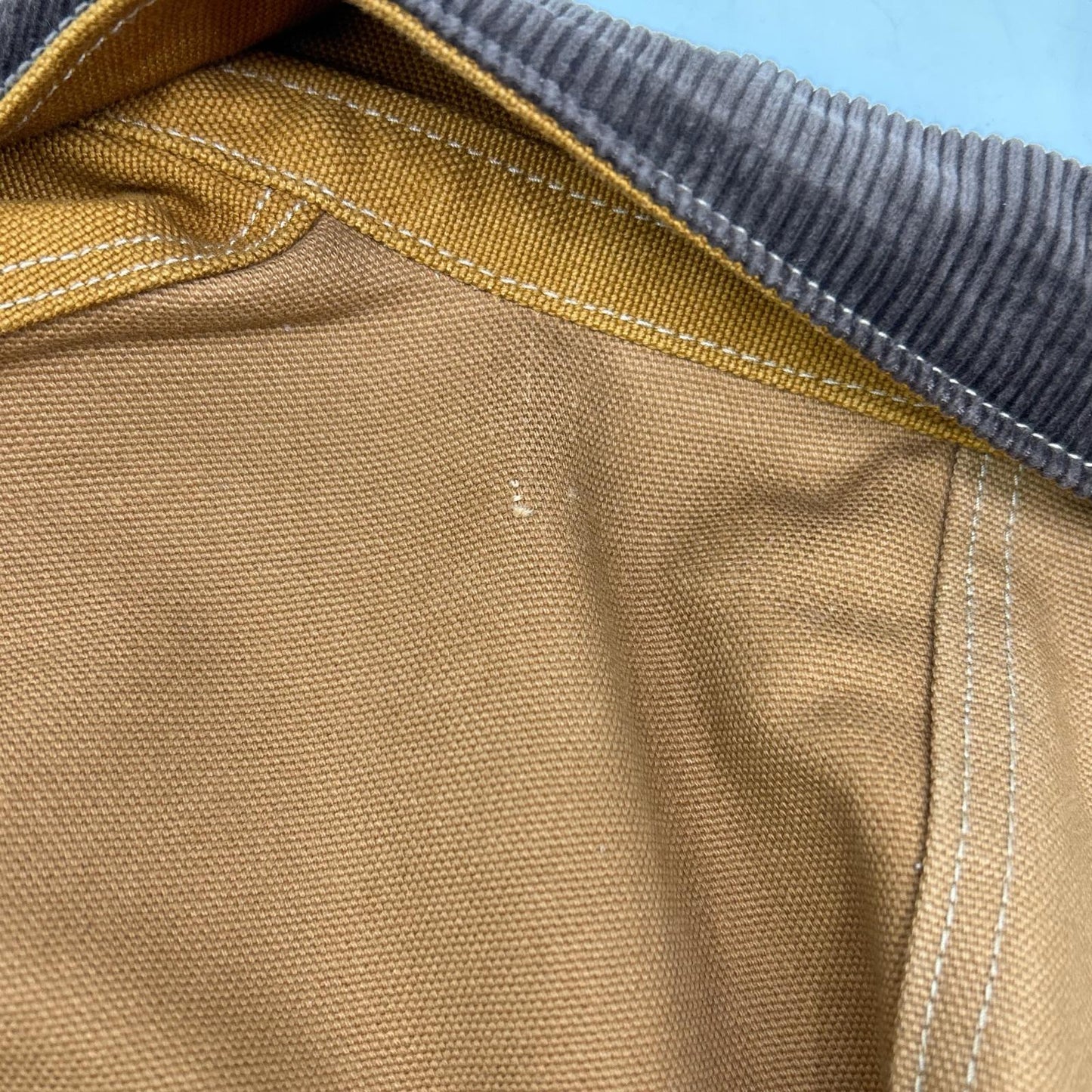THRIFTY LOOK Carhartt Remake Coverall Jacket Beige Size M