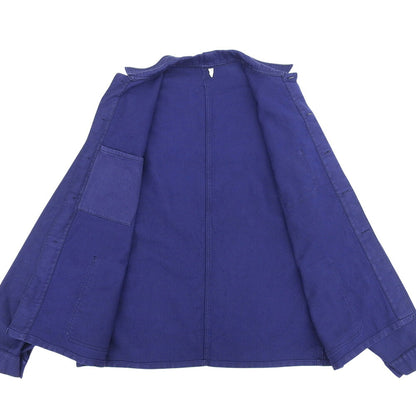 VINTAGE Moleskin French Coverall Jacket Navy