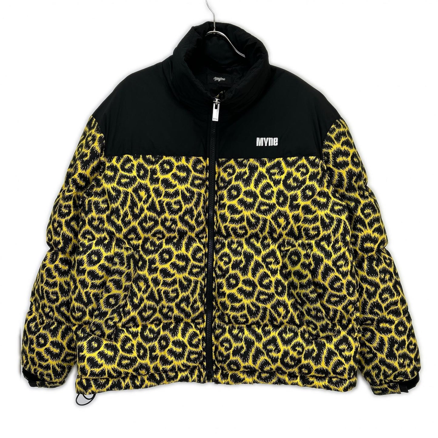 MIHARAYASUHIRO MYne Leopard Print Jacket Black/Yellow Size S